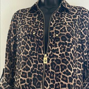 Michaels Brown and Black Utility Jacket